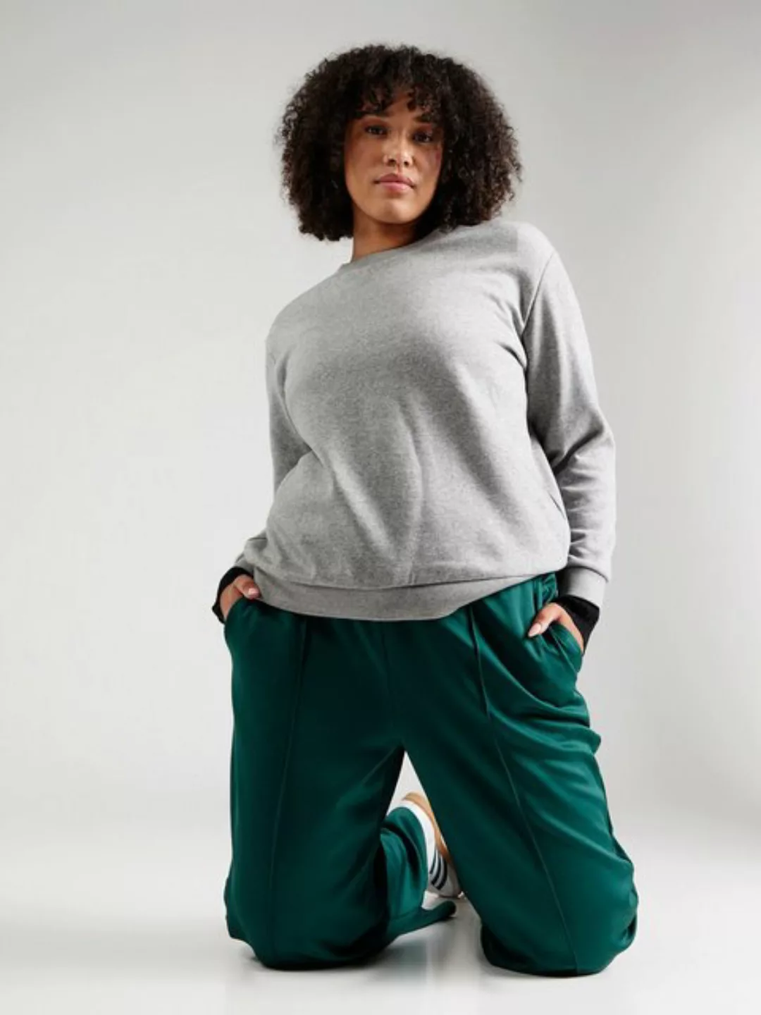 Vero Moda Curve Sweatshirt (1-tlg) Plain/ohne Details günstig online kaufen