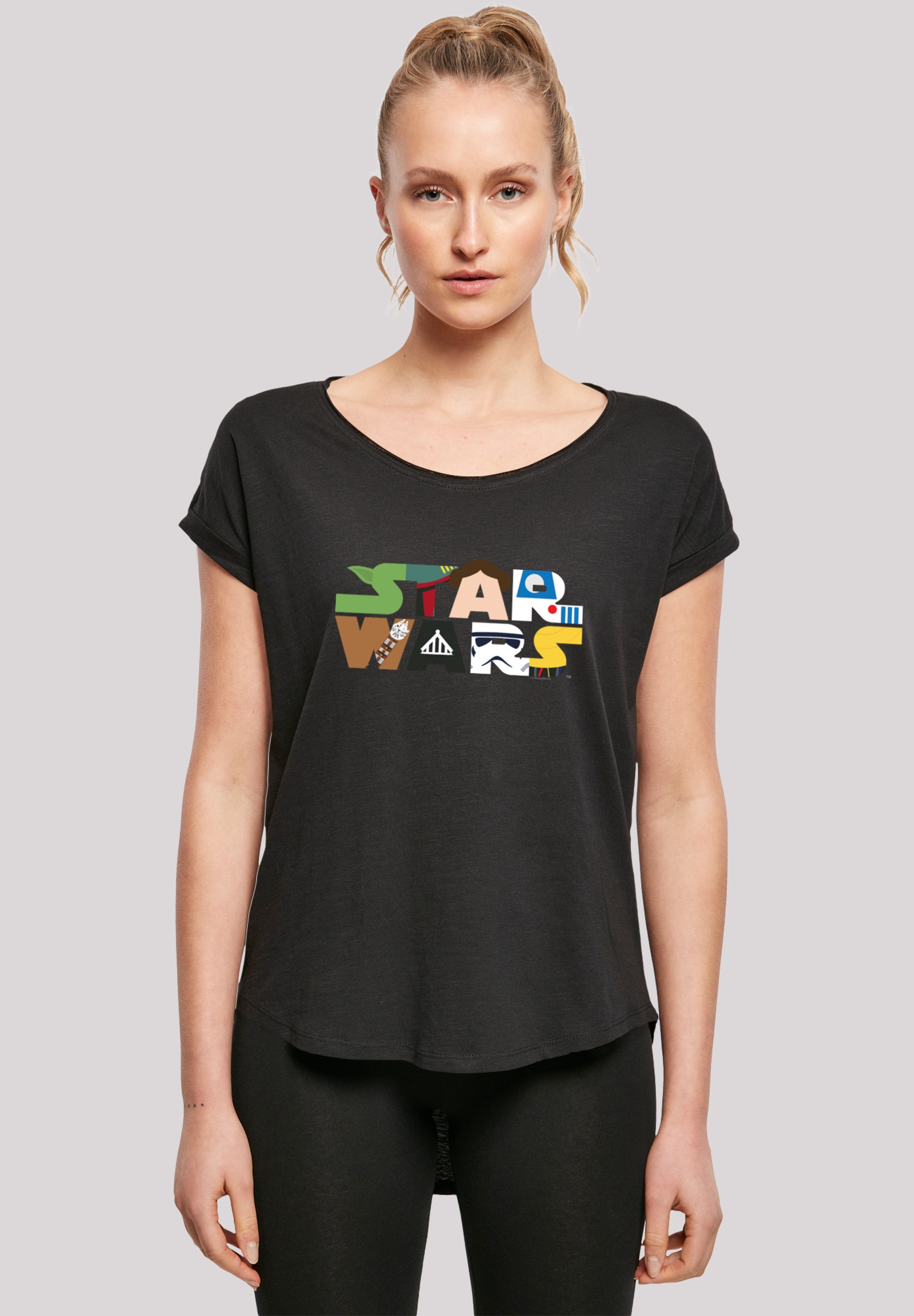 F4NT4STIC T-Shirt "Star Wars Character Logo", Print günstig online kaufen