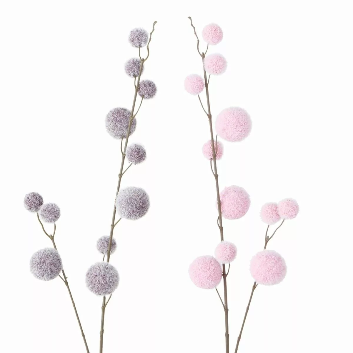 Boltze Kunstpflanzen & -blumen Sassy Allium Dekozweig sortiert 6 cm (1 Stüc günstig online kaufen