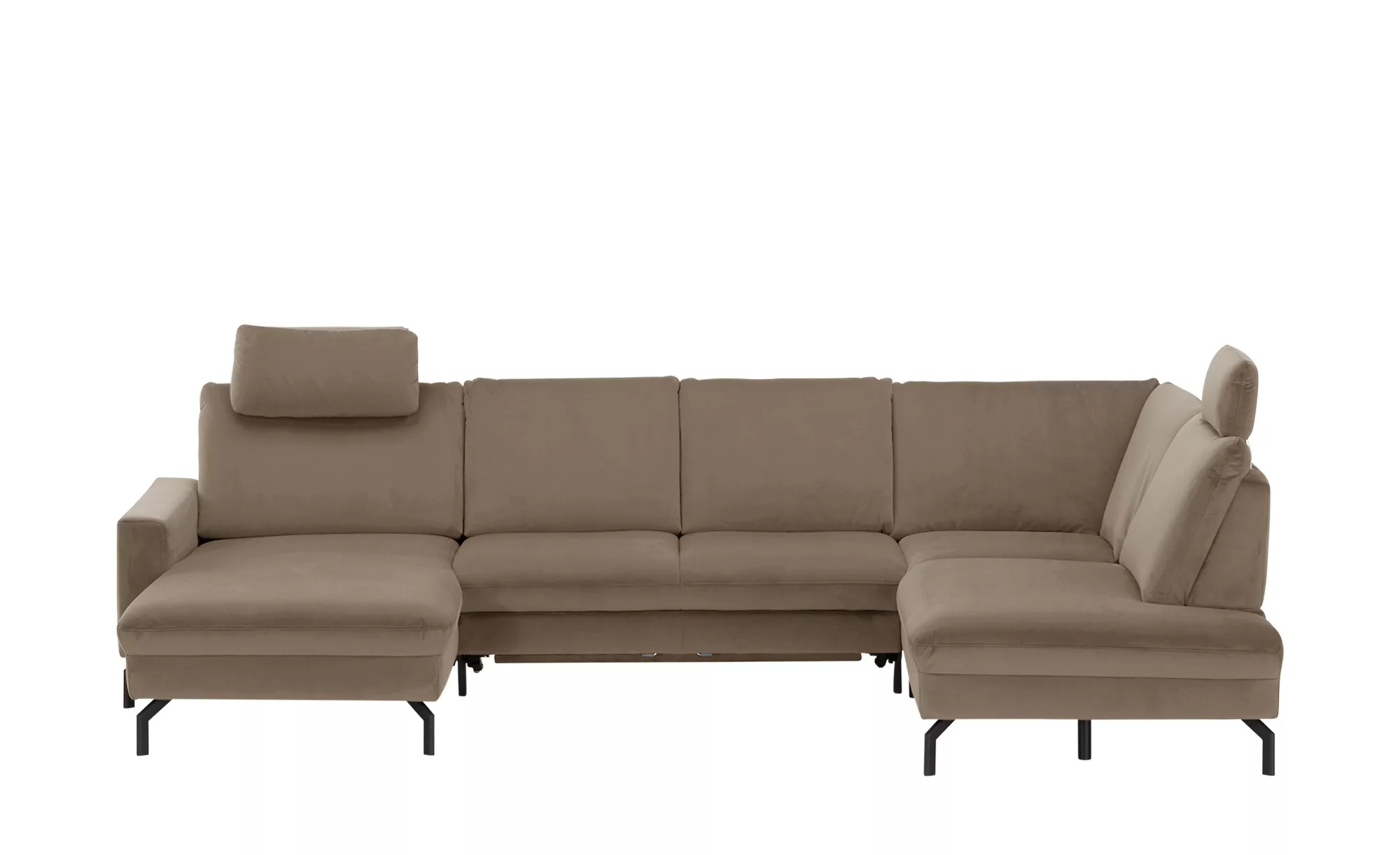 meinSofa Wohnlandschaft  Grace ¦ braun ¦ Maße (cm): B: 332 H: 89 T: 220.0 P günstig online kaufen