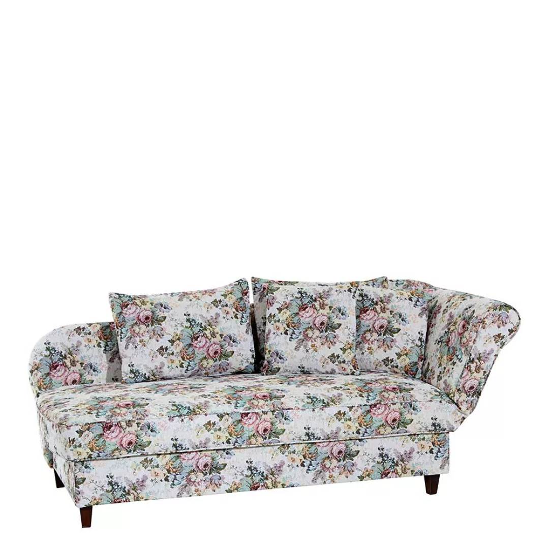 Recamiere aus Flachgewebe Rosen Motiv günstig online kaufen