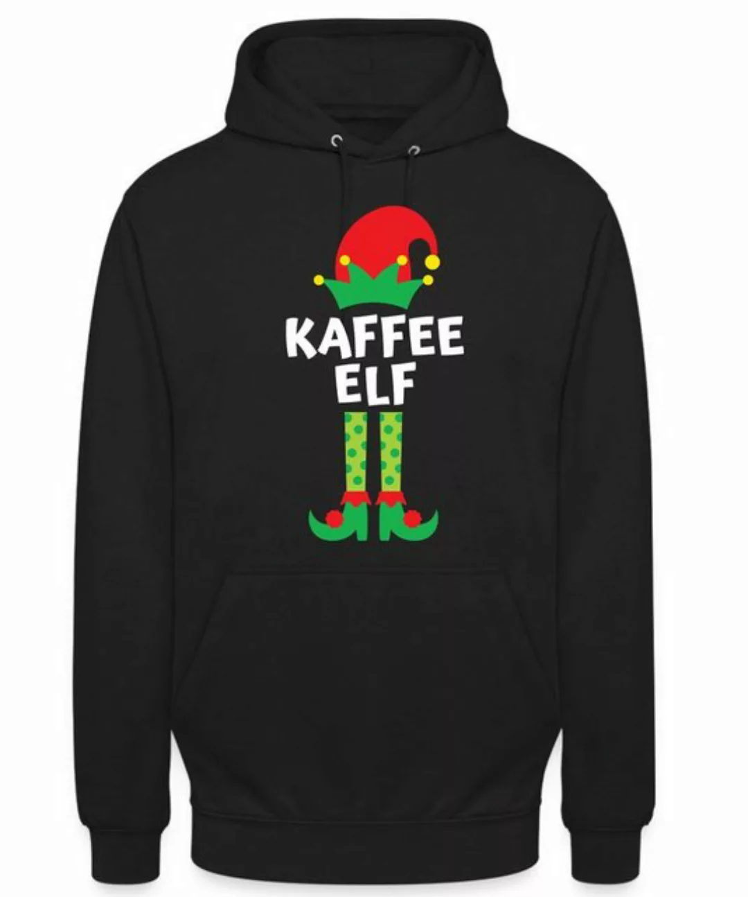 Quattro Formatee Kapuzenpullover Kaffee Elf - Weihnachten X-mas Christmas U günstig online kaufen