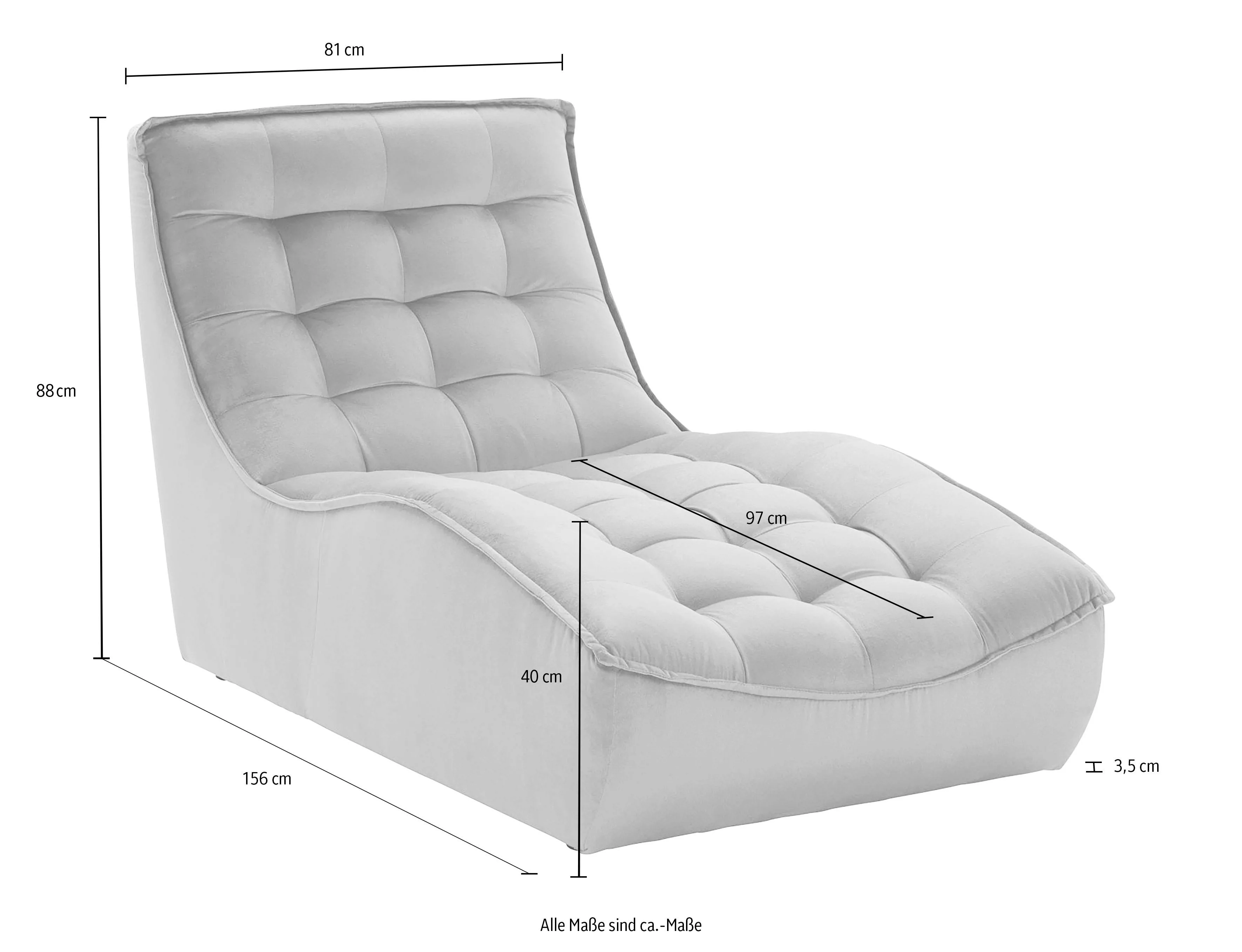 CALIA ITALIA Chaiselongue »Banjo, Designsofa, erstklassiger Sitzkomfort, al günstig online kaufen