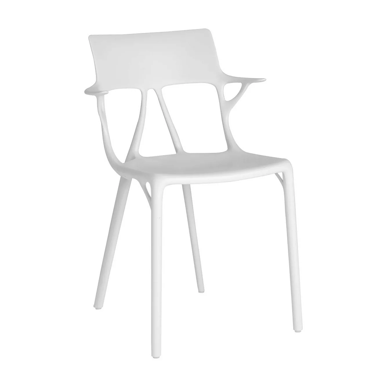 Sessel A.I plastikmaterial weiß / Durch künstliche Intelligenz entworfen - günstig online kaufen