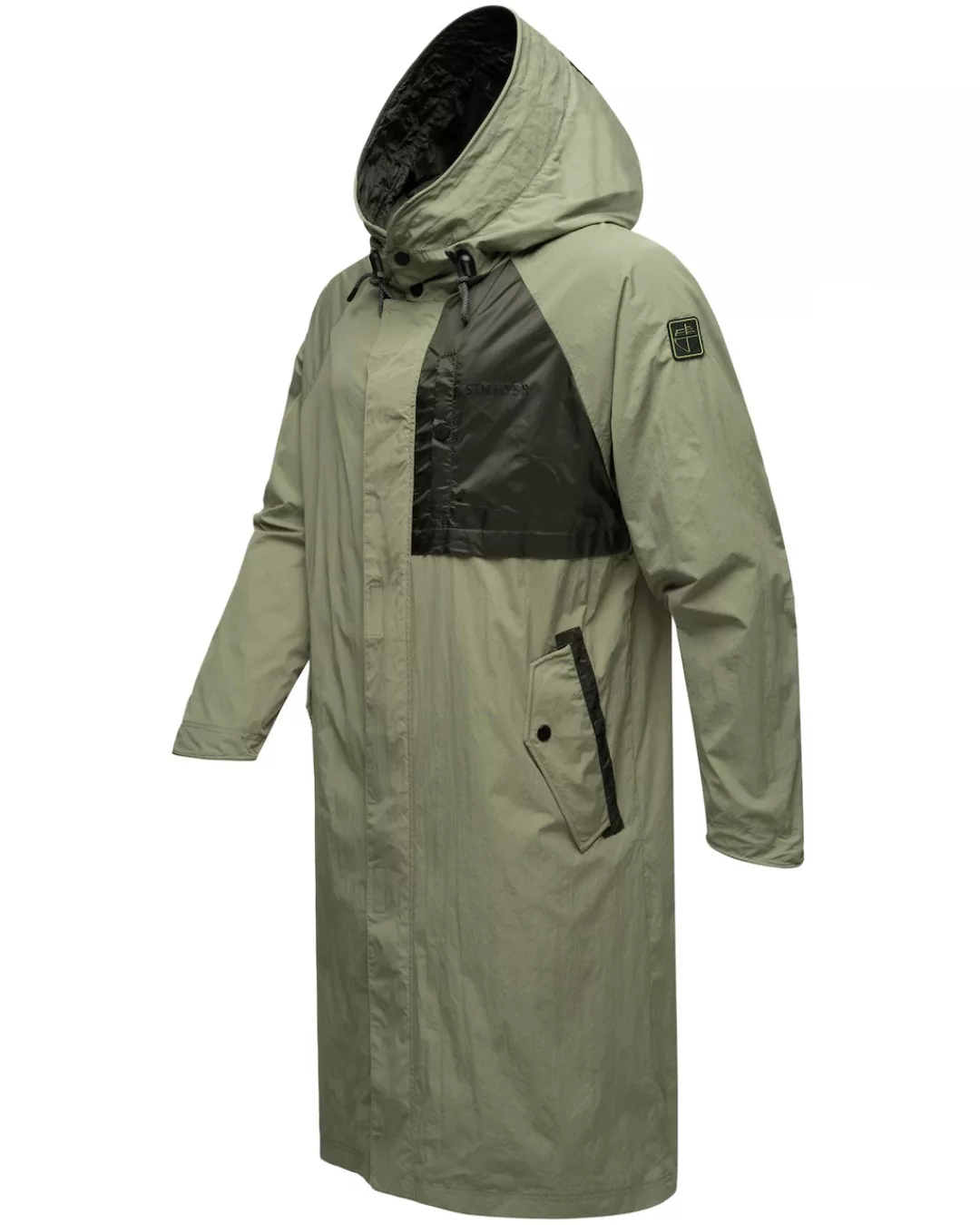 Stone Harbour Regenmantel "Zafaar", Lange, wasserdichte Herren Regenjacke m günstig online kaufen