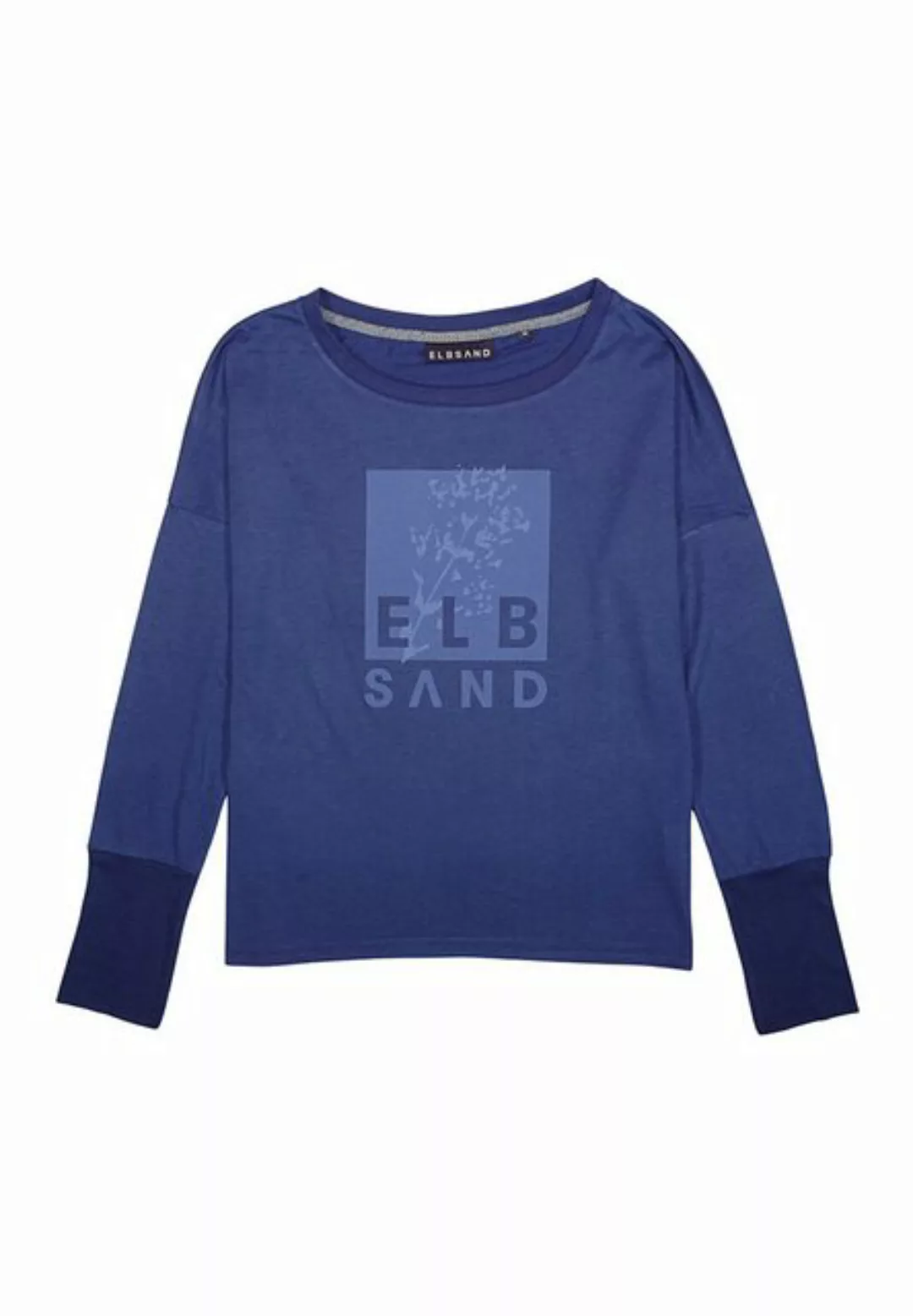 Elbsand Longsleeve Shirt IRPA Langarmshirt mit Raglanärmel und Logo (1-tlg) günstig online kaufen