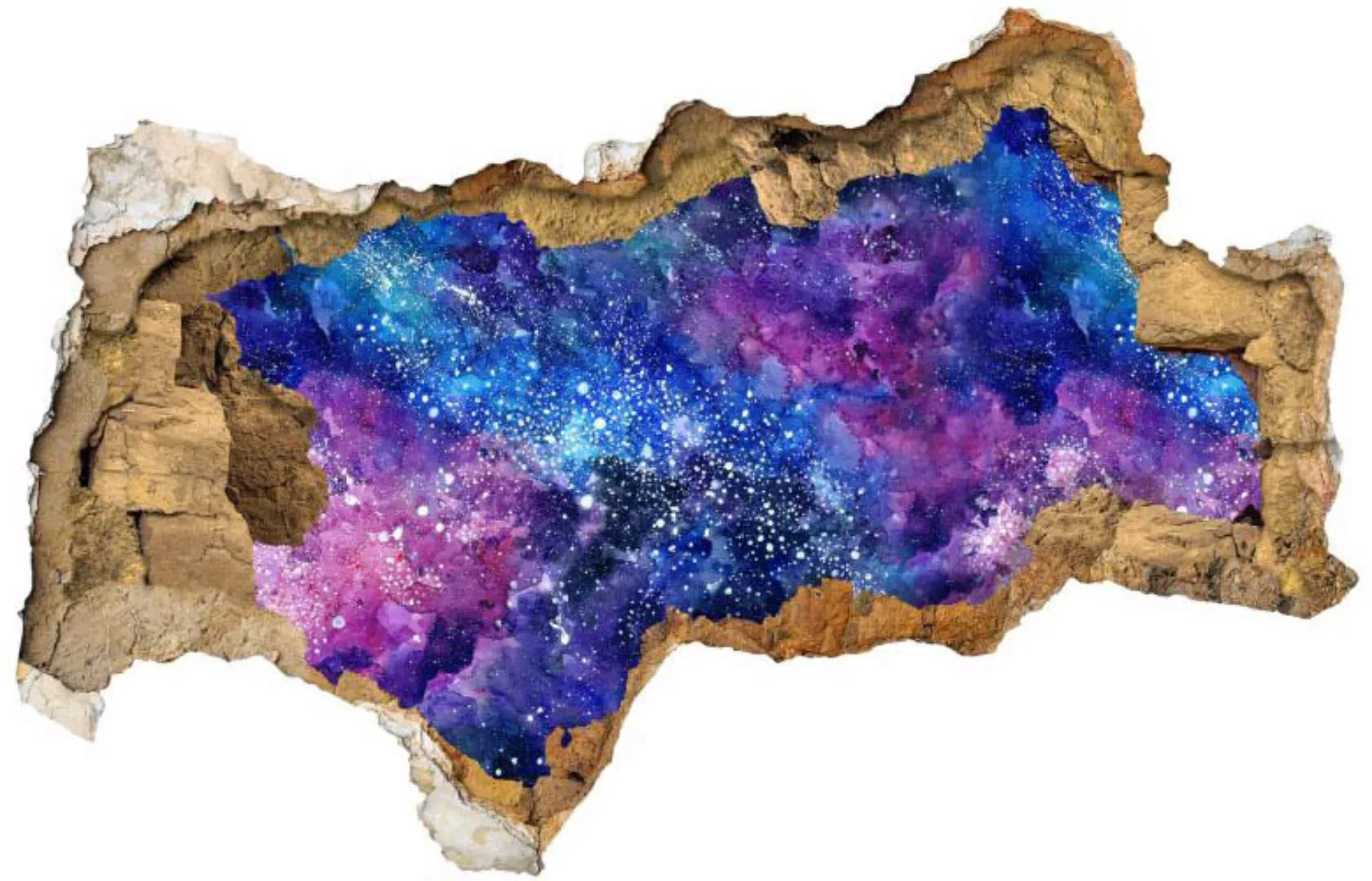 Wall-Art Wandtattoo »Nebula Sticker 3D Weltall Sterne«, (1 St.), selbstkleb günstig online kaufen