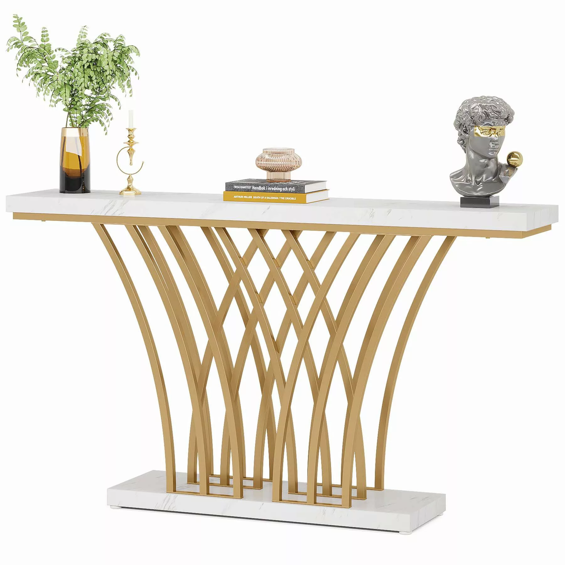 Tribesigns Konsolentisch Gold Konsolentisch, 150 x günstig online kaufen