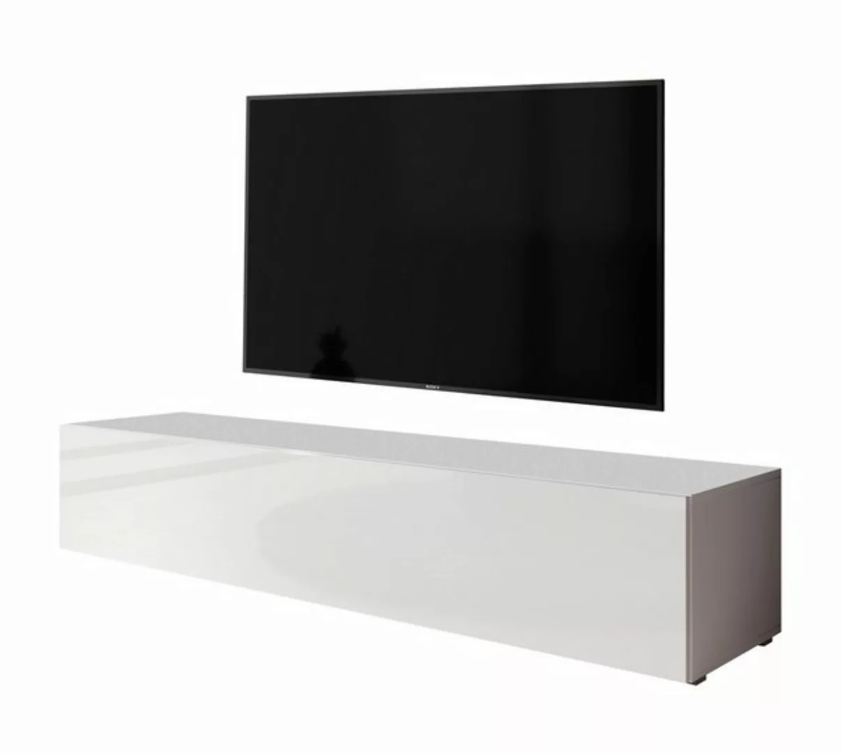 Furnix TV-Schrank TV Hängeboard ZALVO Lowboard modern 160 cm breit dezent & günstig online kaufen