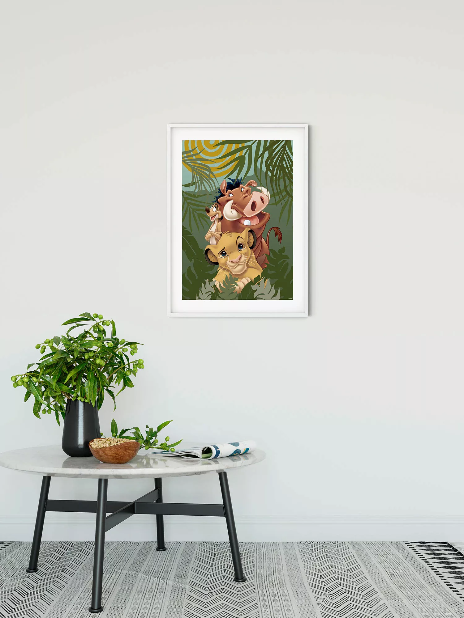 Komar Poster »Lion King Carefree«, (1 St.), Kinderzimmer, Schlafzimmer, Woh günstig online kaufen