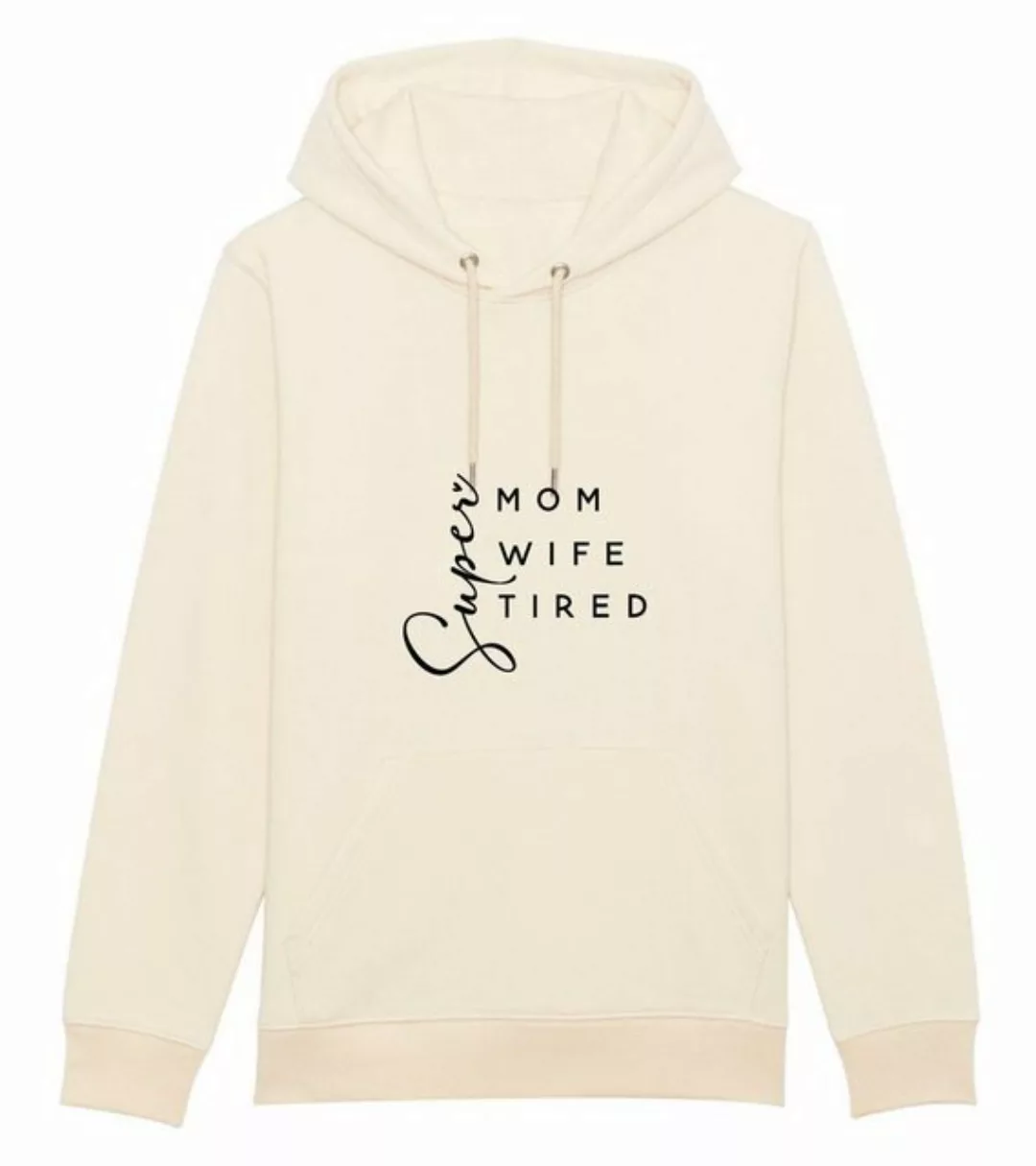 ANNIS Fashion & Accessoires Hoodie "MOM" (1-tlg) hoher Bio Baumwollanteil günstig online kaufen