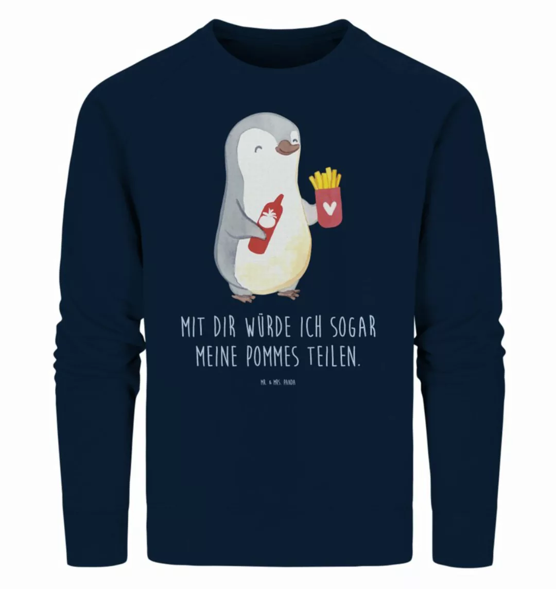 Mr. & Mrs. Panda Longpullover Größe L Pinguin Pommes - French Navy - Gesche günstig online kaufen