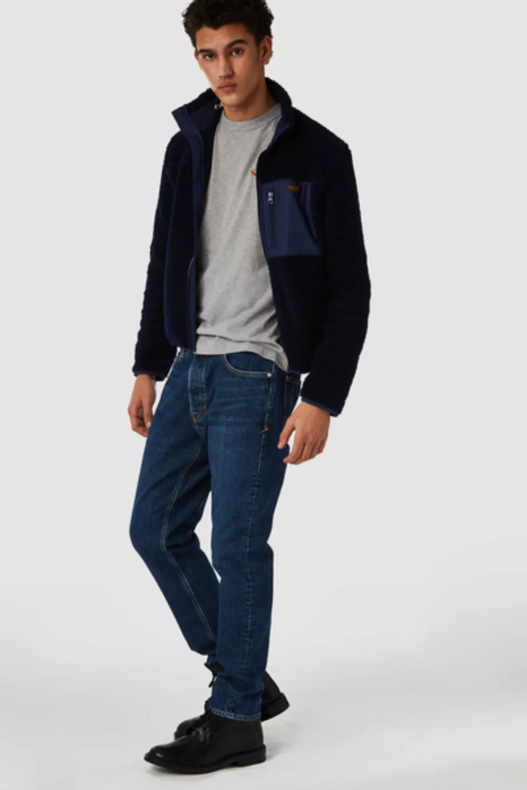 Tapered Fit Jeans Aus Bio Baumwolle Und Recycelter Baumwolle - Daniel - Xav günstig online kaufen