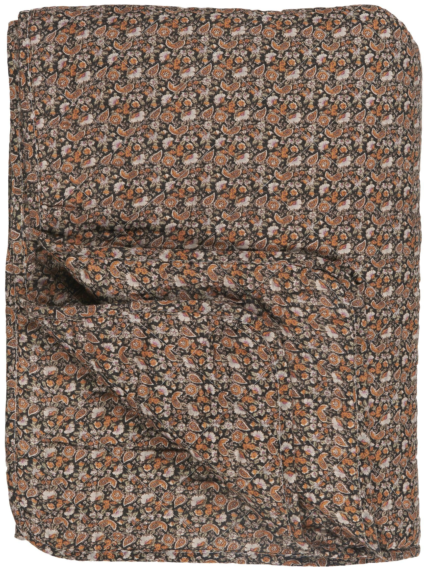 Wohndecke Decke Quilt Tagesdecke Überwurf Schwarz günstig online kaufen
