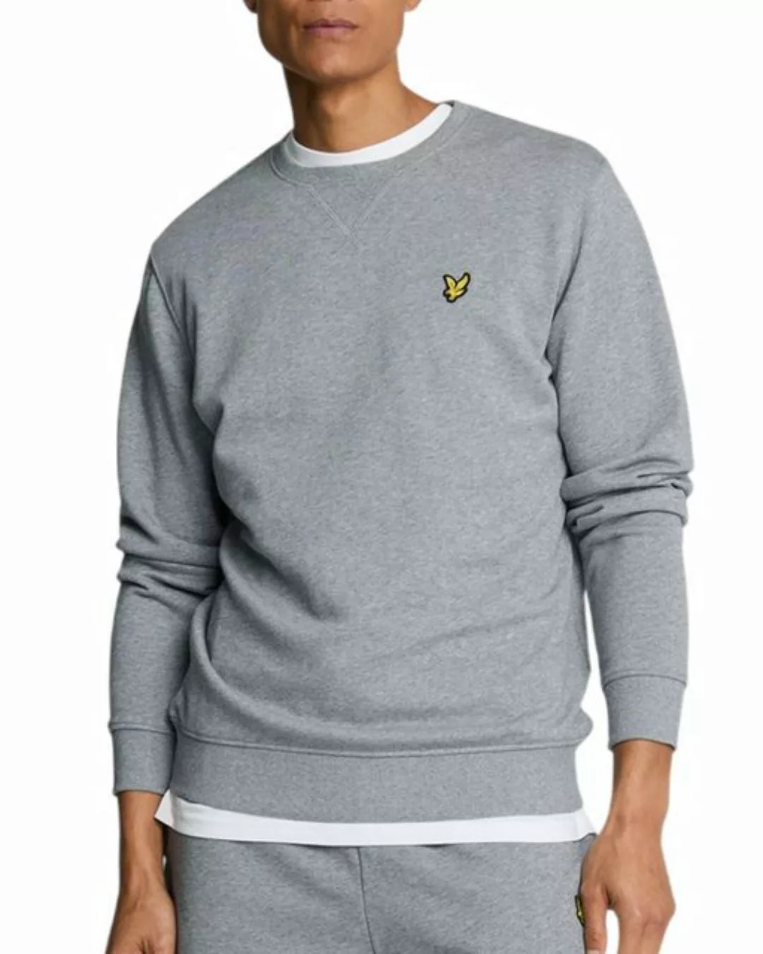 Lyle & Scott Sweatshirt Ohne Kapuze Aus 100% Baumwolle günstig online kaufen