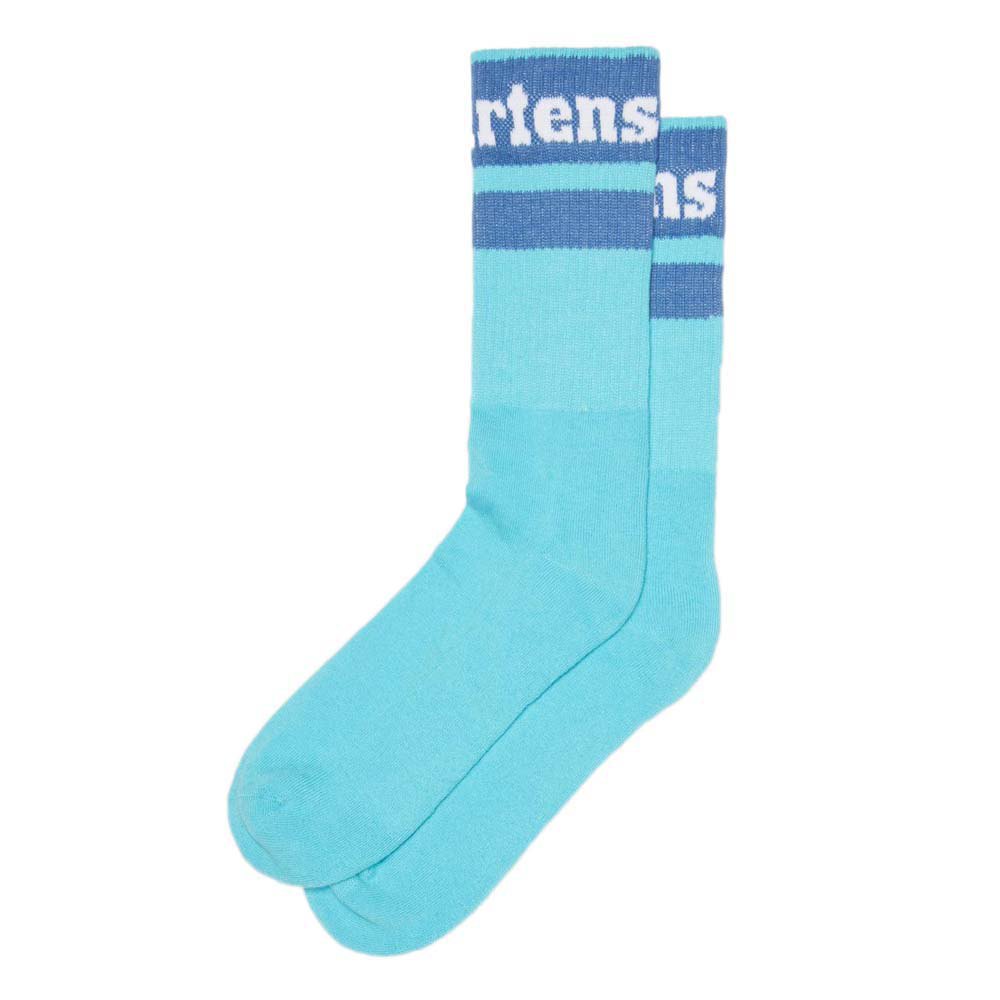 Dr Martens Athletic Logo Mittellang Socken M-L Turquoise Blue günstig online kaufen