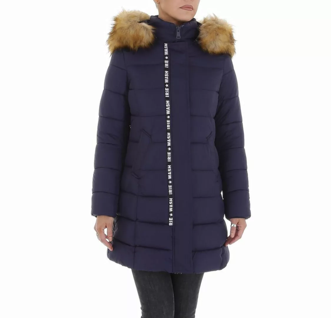 Ital-Design Winterjacke Damen Freizeit Kapuze (abnehmbar) Gefüttert Winterj günstig online kaufen