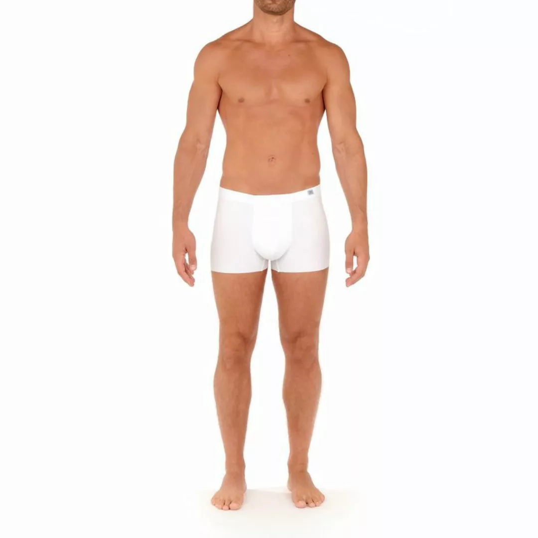 HOM Herren Comfort Boxer Brief - Shorts, Unterwäsche, Modal, einfarbig Weiß günstig online kaufen
