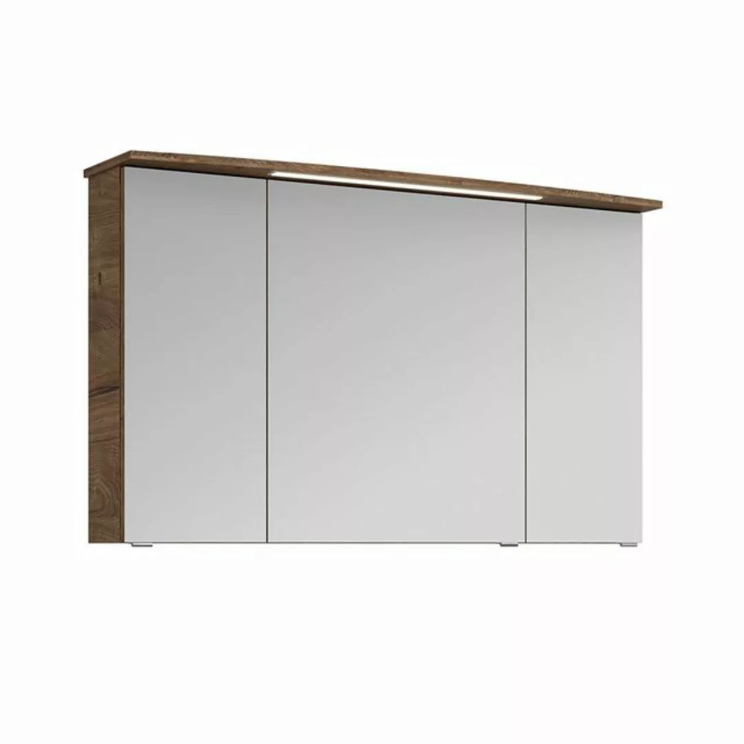 Lomadox Spiegelschrank SINTRA-66 122cm, mit LED-Leuchte im Kranzboden, in E günstig online kaufen