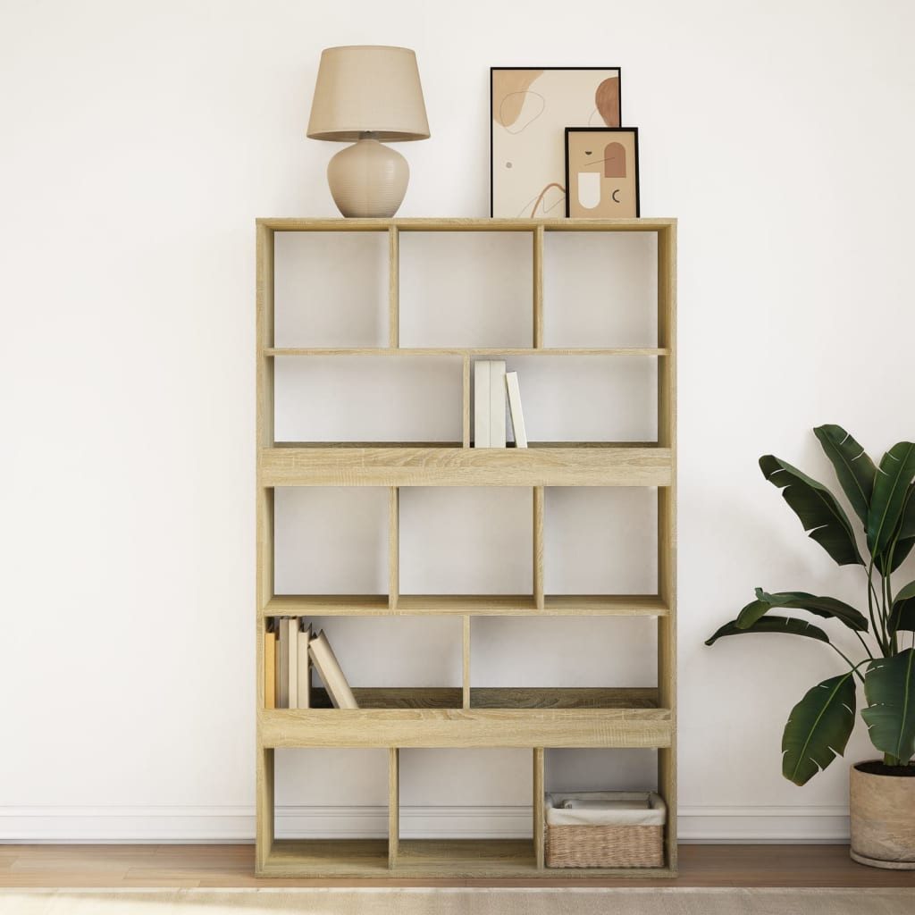 vidaXL Bücherregal Bücherregal Sonoma-Eiche 100x33x156,5 cm günstig online kaufen
