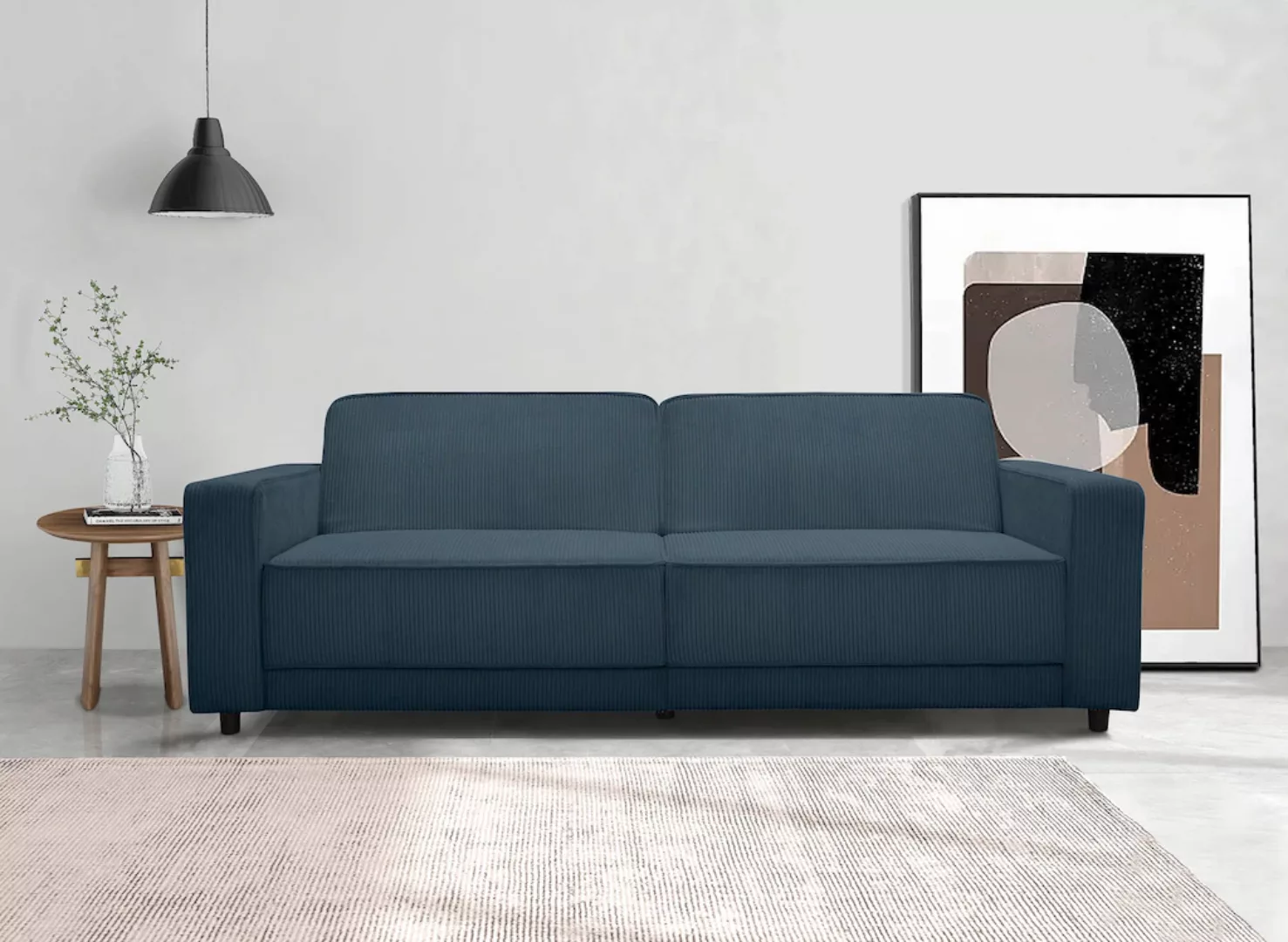 Dorel Home 3-Sitzer "Allie Schlafsofa 225 cm", Bett-Funktion (108/190cm), t günstig online kaufen