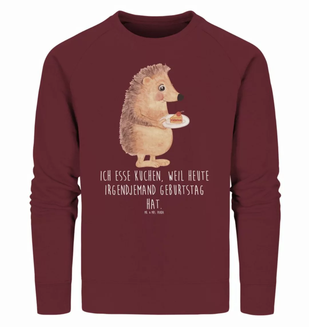 Mr. & Mrs. Panda Longpullover Größe XS Igel Kuchenstück - Burgundy - Gesche günstig online kaufen