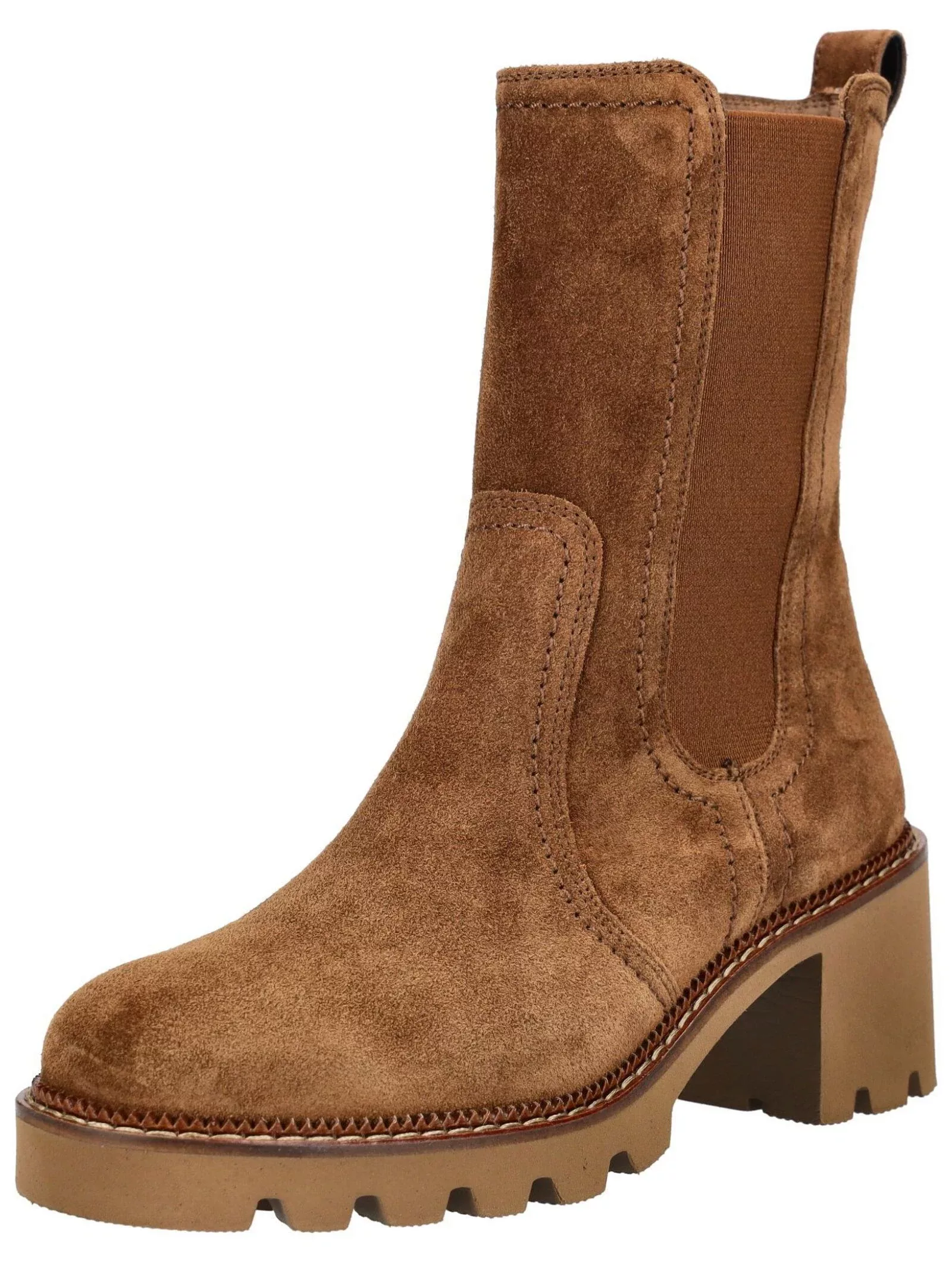 Paul Green Stiefelette "Paul Green Stiefelette Veloursleder" günstig online kaufen
