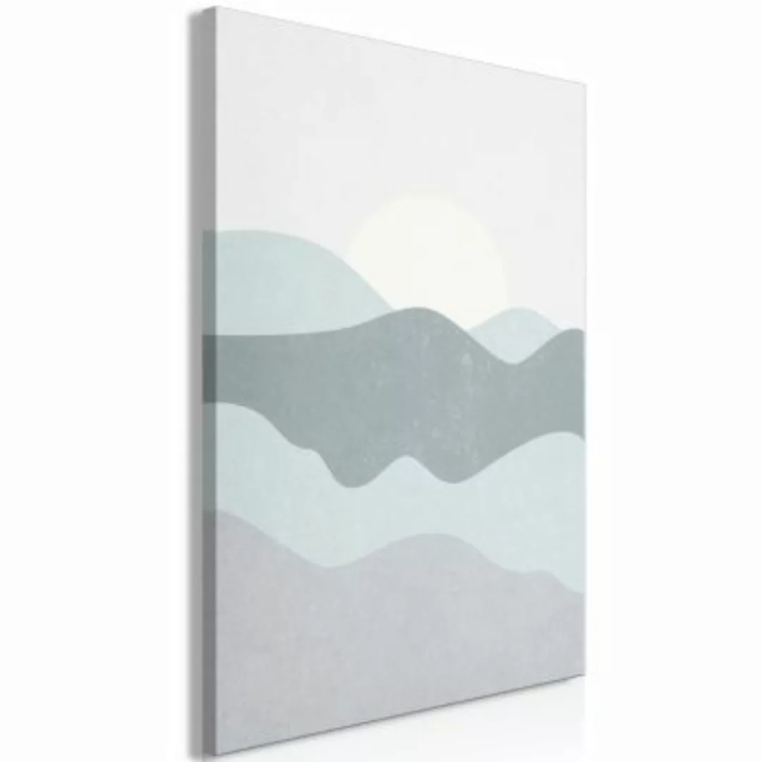 artgeist Wandbild Sun Over Mountains (1 Part) Vertical grau-kombi Gr. 40 x günstig online kaufen