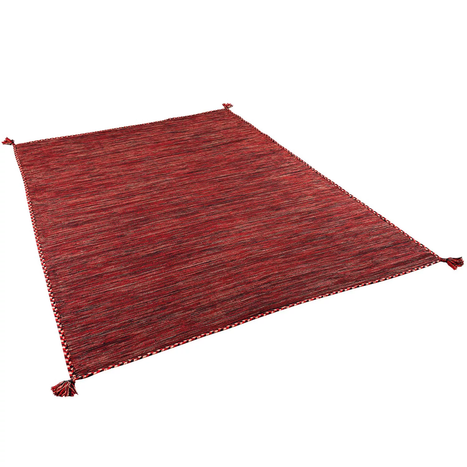 Pergamon Natur Teppich Kelim Prico Rot 120x180cm günstig online kaufen