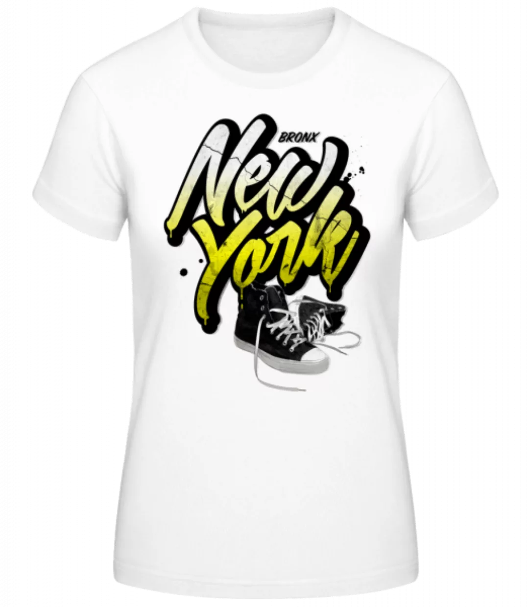 Bronx New York · Frauen Basic T-Shirt günstig online kaufen