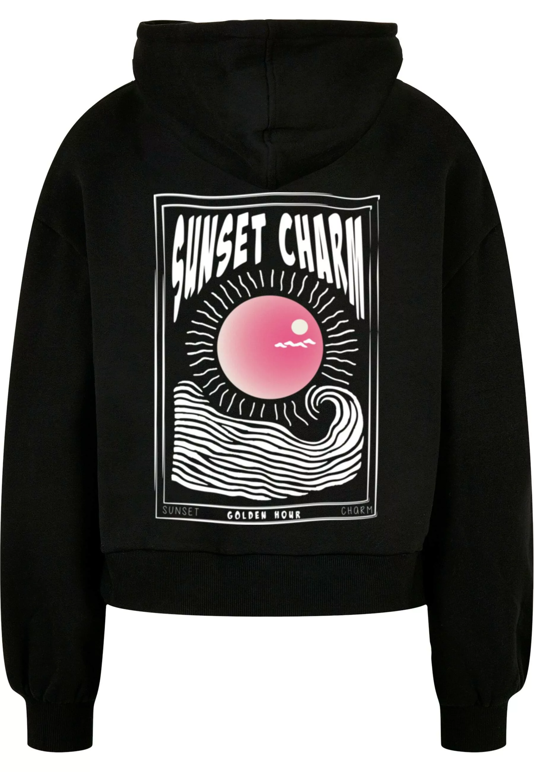 Merchcode Kapuzenpullover "Merchcode Ladies Sunset Charm Oversized Hoody" günstig online kaufen