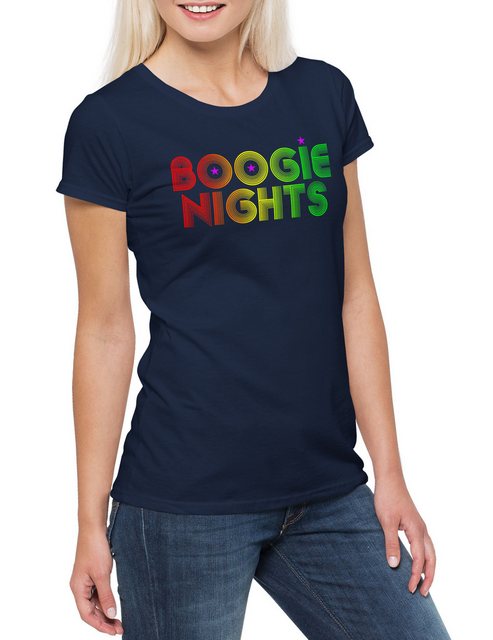 Urban Backwoods Print-Shirt Boogie Nights Movie Damen T-Shirt Diggler Mark günstig online kaufen