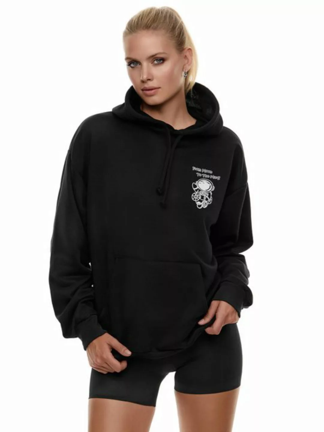 Worldclassca Hoodie Worldclassca Oversized Print Hoodie Kapuzenpullover Swe günstig online kaufen