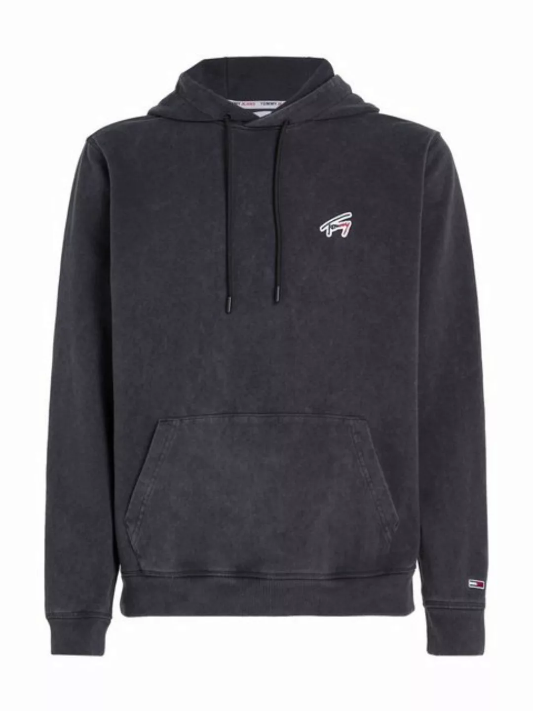 Tommy Jeans Kapuzensweatshirt TJM REG WASHED SIGNATURE HOODIE günstig online kaufen