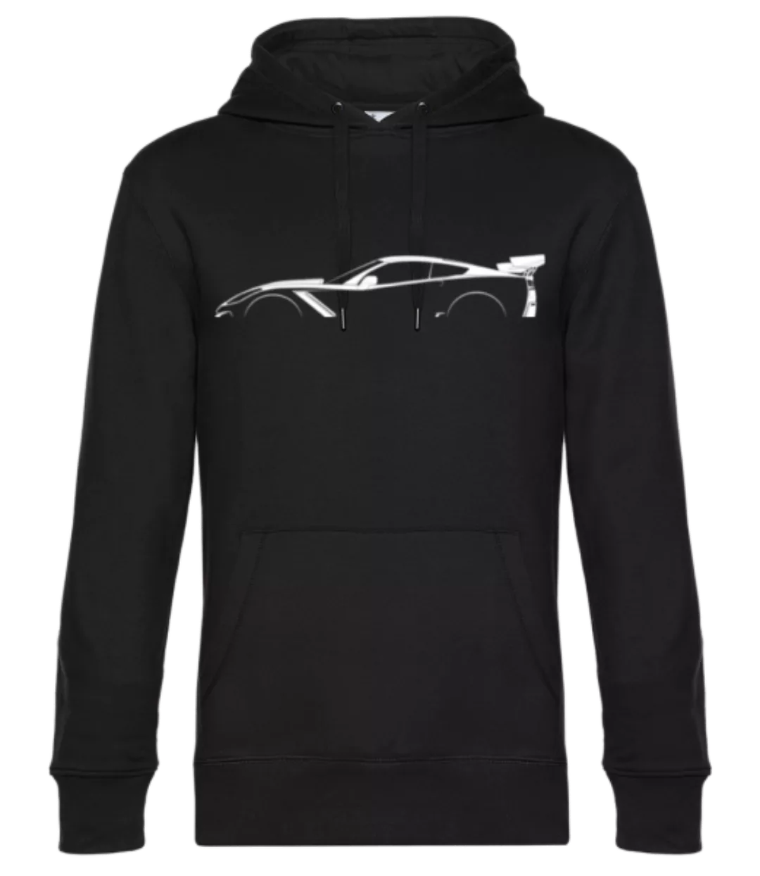 'Chevrolet Corvette C7 ZR1' Silhouette · Unisex Premium Hoodie günstig online kaufen