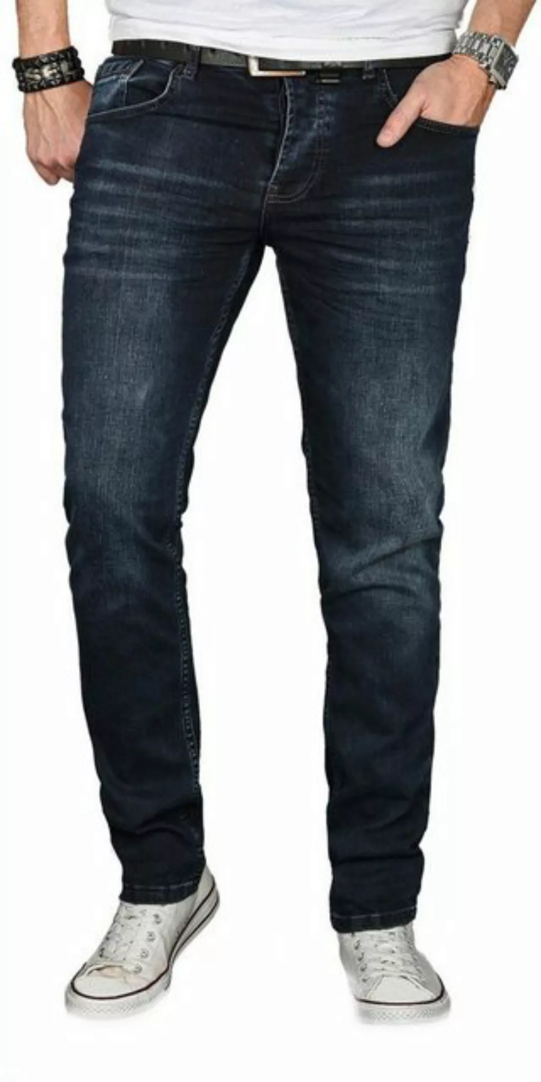 Alessandro Salvarini Straight-Jeans ASGenova Stretch mit Elasthan günstig online kaufen