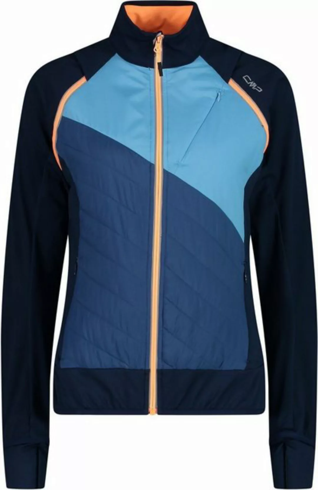 CMP Funktionsjacke WOMAN JACKET WITH DETACHABLE SLEEVES BLUE-DUSTY BLUE günstig online kaufen