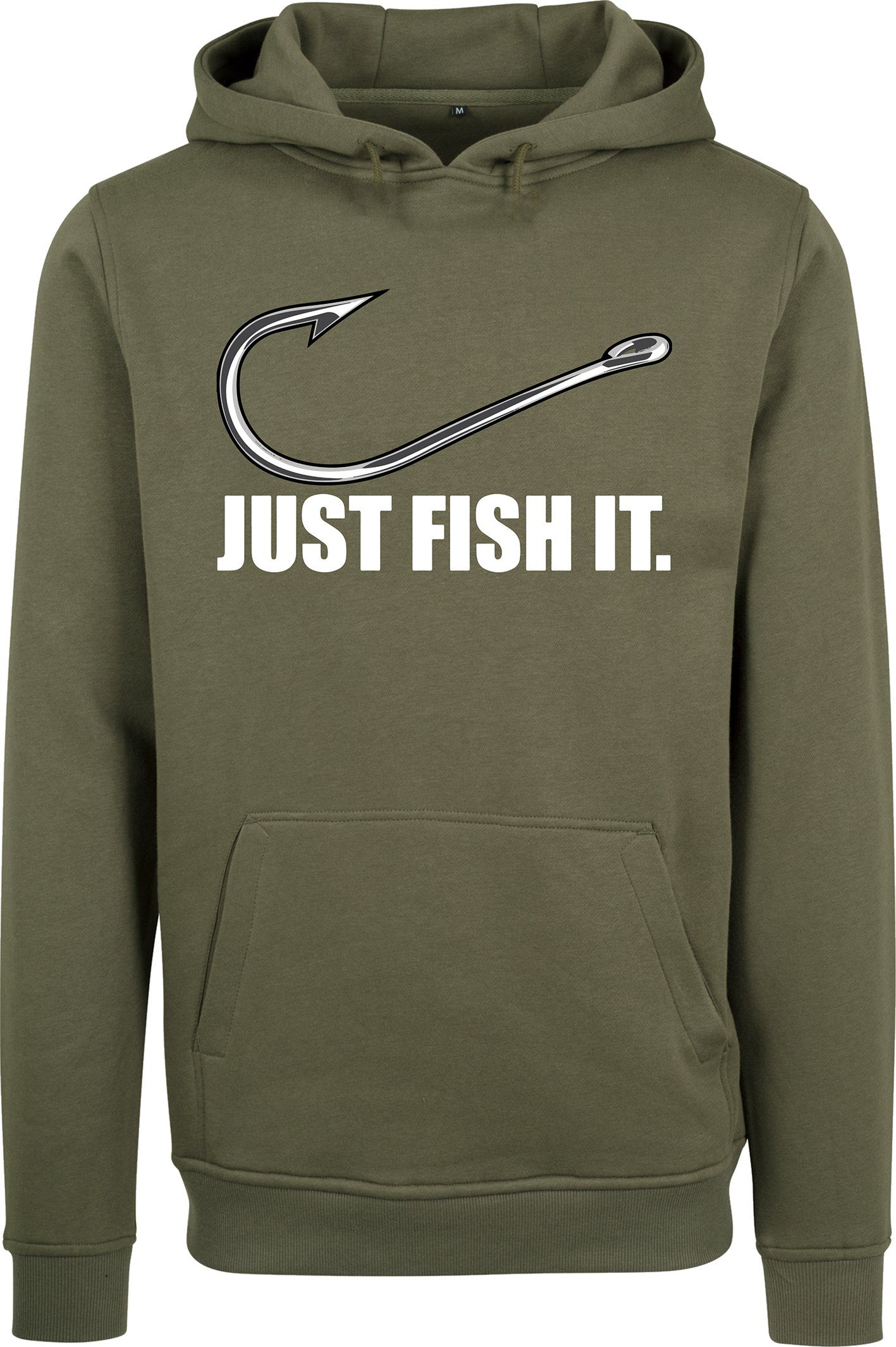 Baddery Kapuzenpullover Angler Hoodie: "Fish it" günstig online kaufen