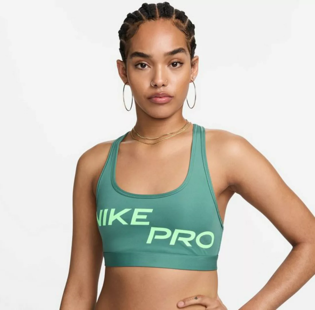 Nike Tanktop W NP DF SWSH LGT SPT GRX BRA BICOASTAL/VAPOR GREEN günstig online kaufen