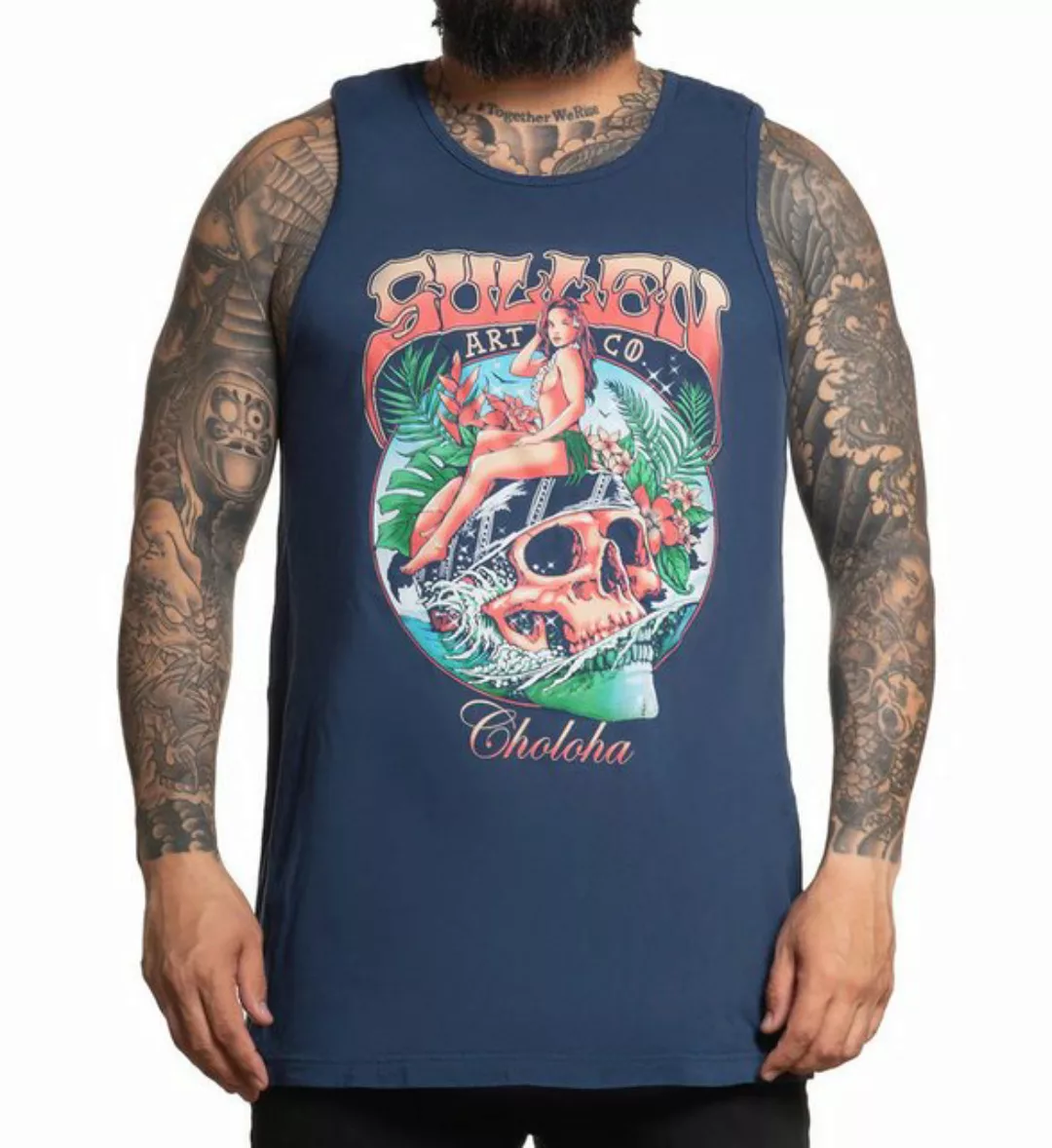 Sullen Clothing Tanktop Breakers Ocean Cavern Tattoo Schädel Surfer günstig online kaufen