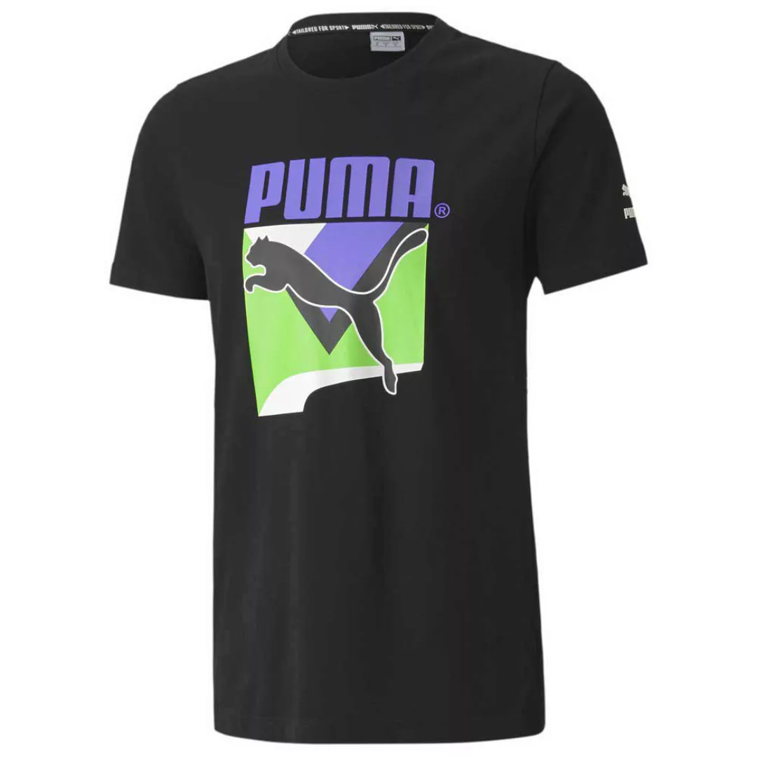 Puma Select Tailored For Sport Graphic Kurzärmeliges T-shirt S Puma Black günstig online kaufen