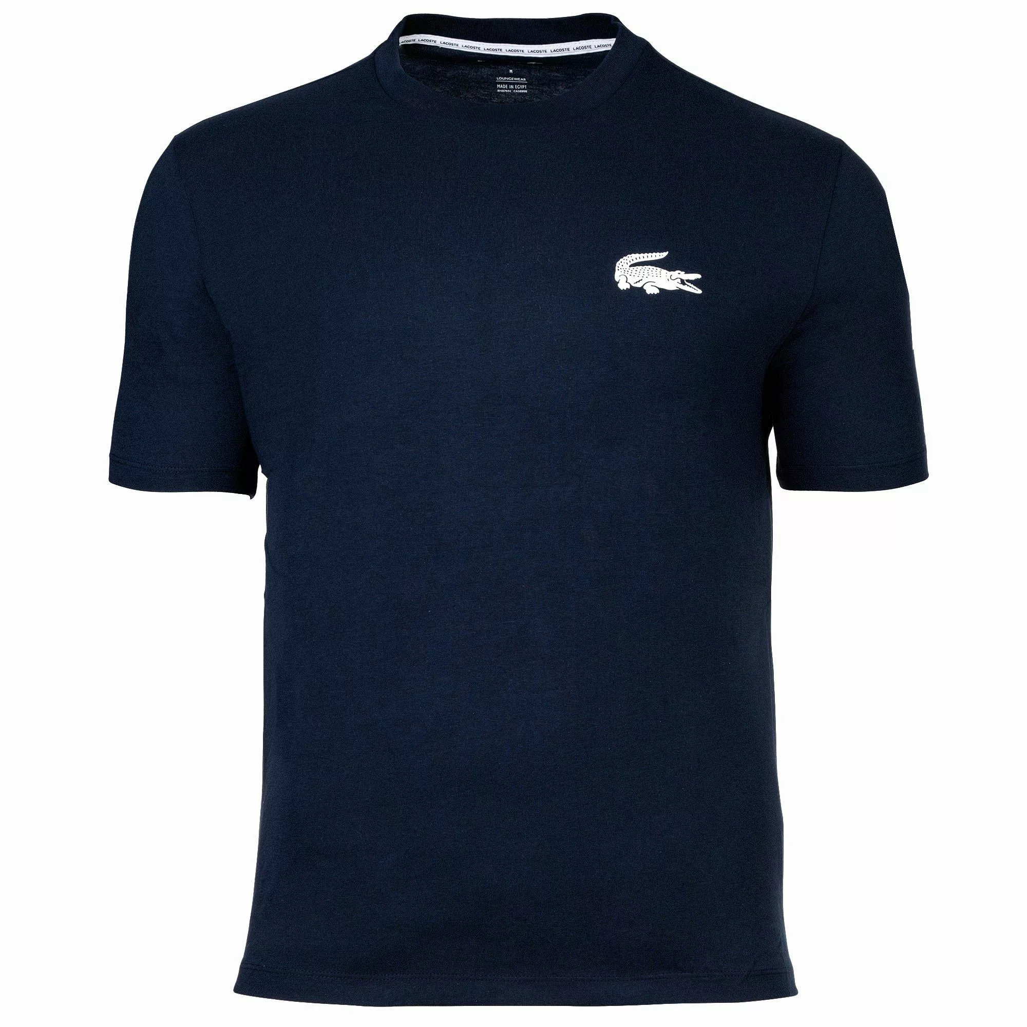 Lacoste  Pyjamas/ Nachthemden Lounge-T-Shirt mit Krokodil-Print günstig online kaufen