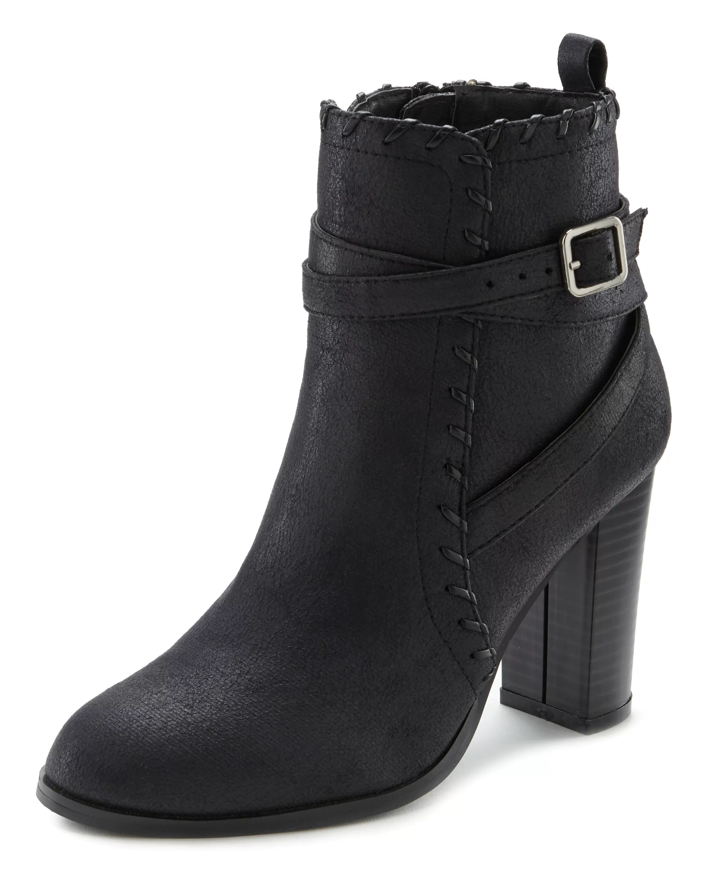 LASCANA High-Heel-Stiefelette, im Vintage-Look mit bequemen Blockabsatz, An günstig online kaufen