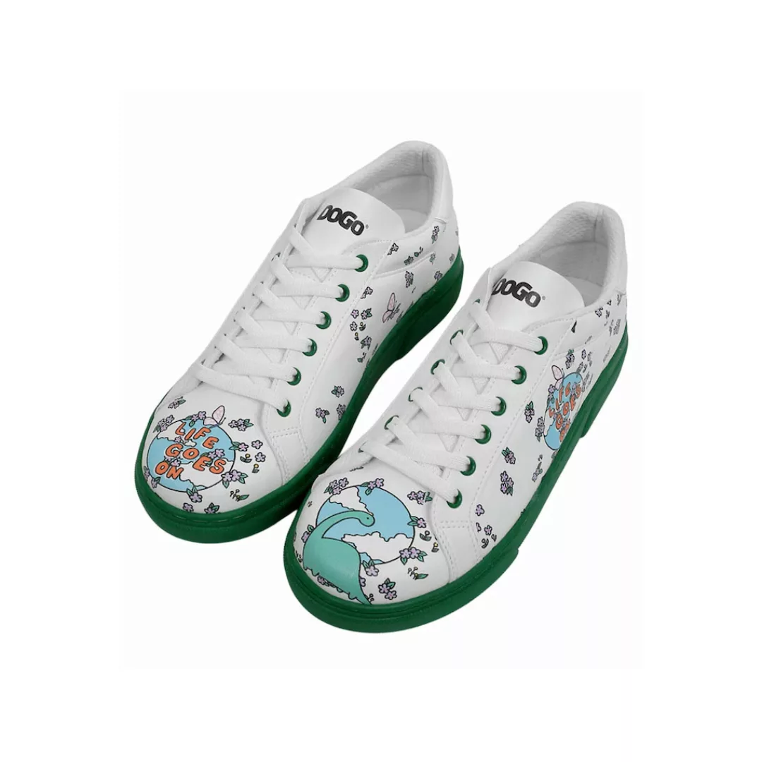 DOGO Sneaker "Damen Ace Sneakers Life Goes On Vegan Damen Sneaker / Female" günstig online kaufen