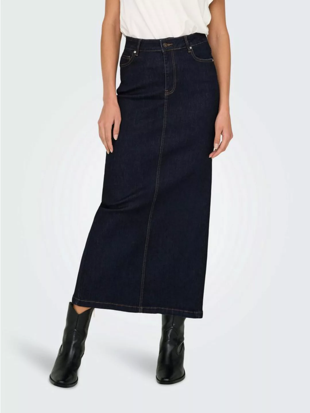 ONLY Jeansrock ONLWALO MW SLIT DNM MAXI SKIRT GUA günstig online kaufen