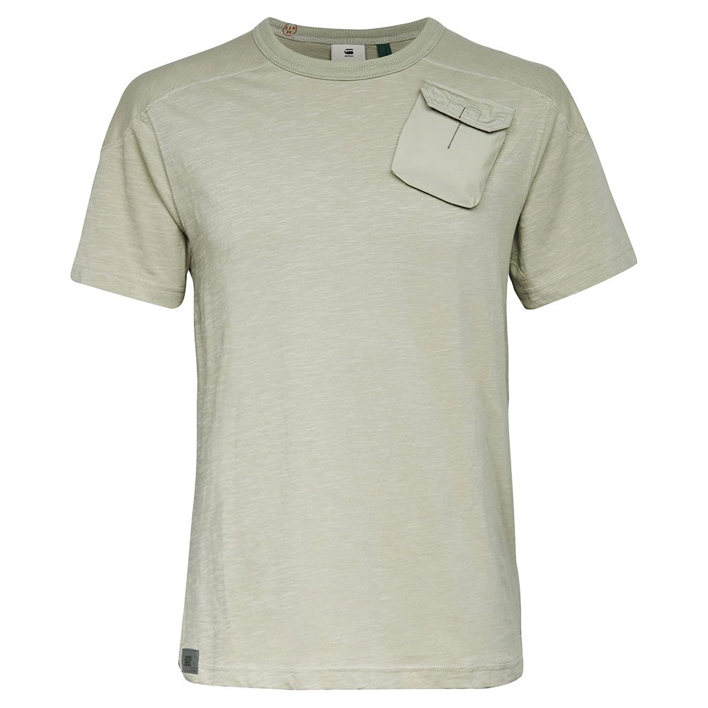 G-star Military 3d Woven Pocket Kurzärmeliges T-shirt S Grege Green günstig online kaufen