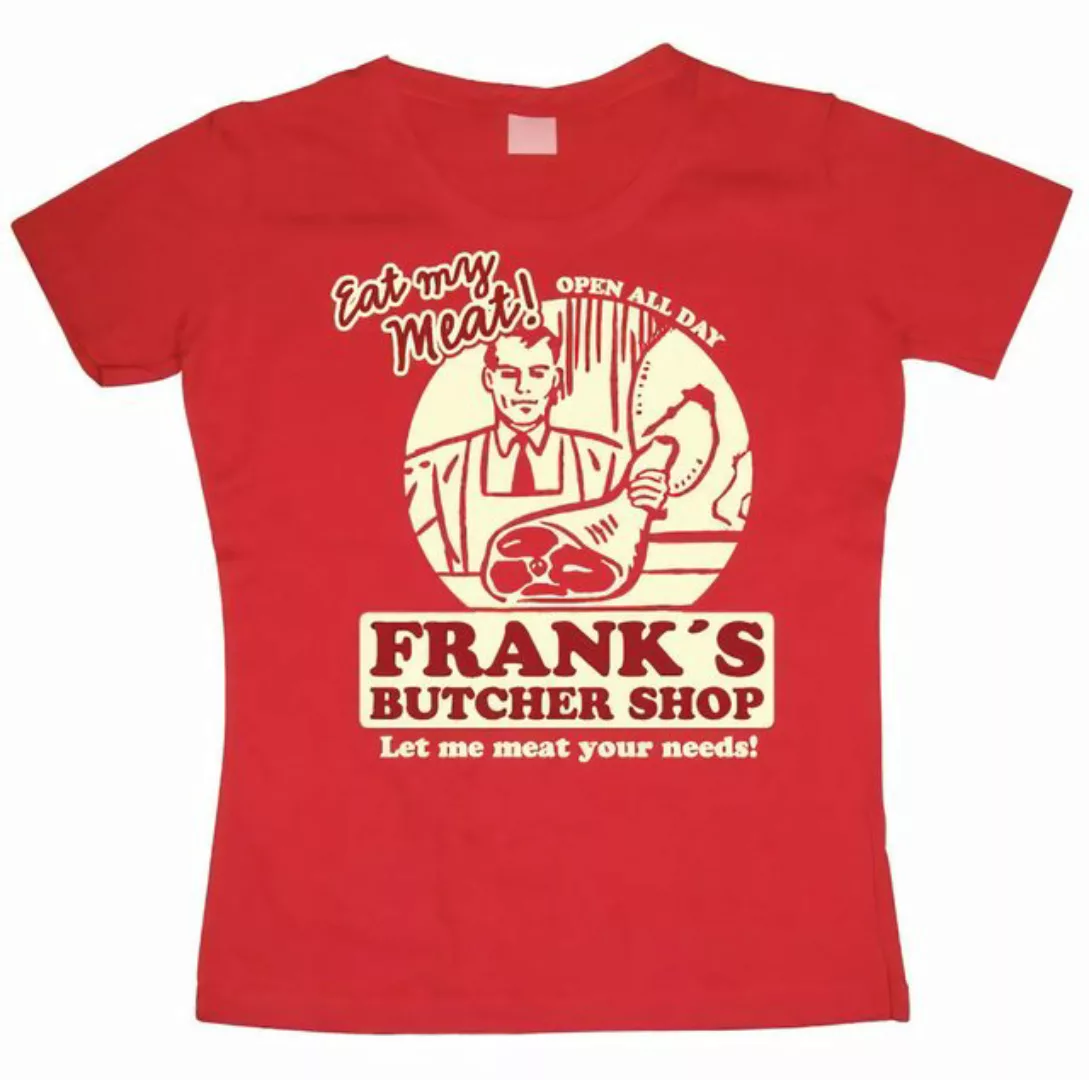 Hybris T-Shirt Frank's Butcher Shop Girly T-Shirt günstig online kaufen