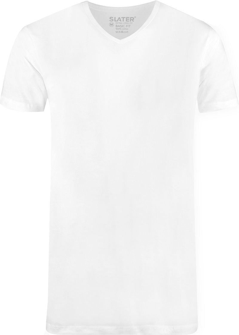 Slater 2er-Pack T-shirt V-Ausschnitt Weiß - Größe M günstig online kaufen