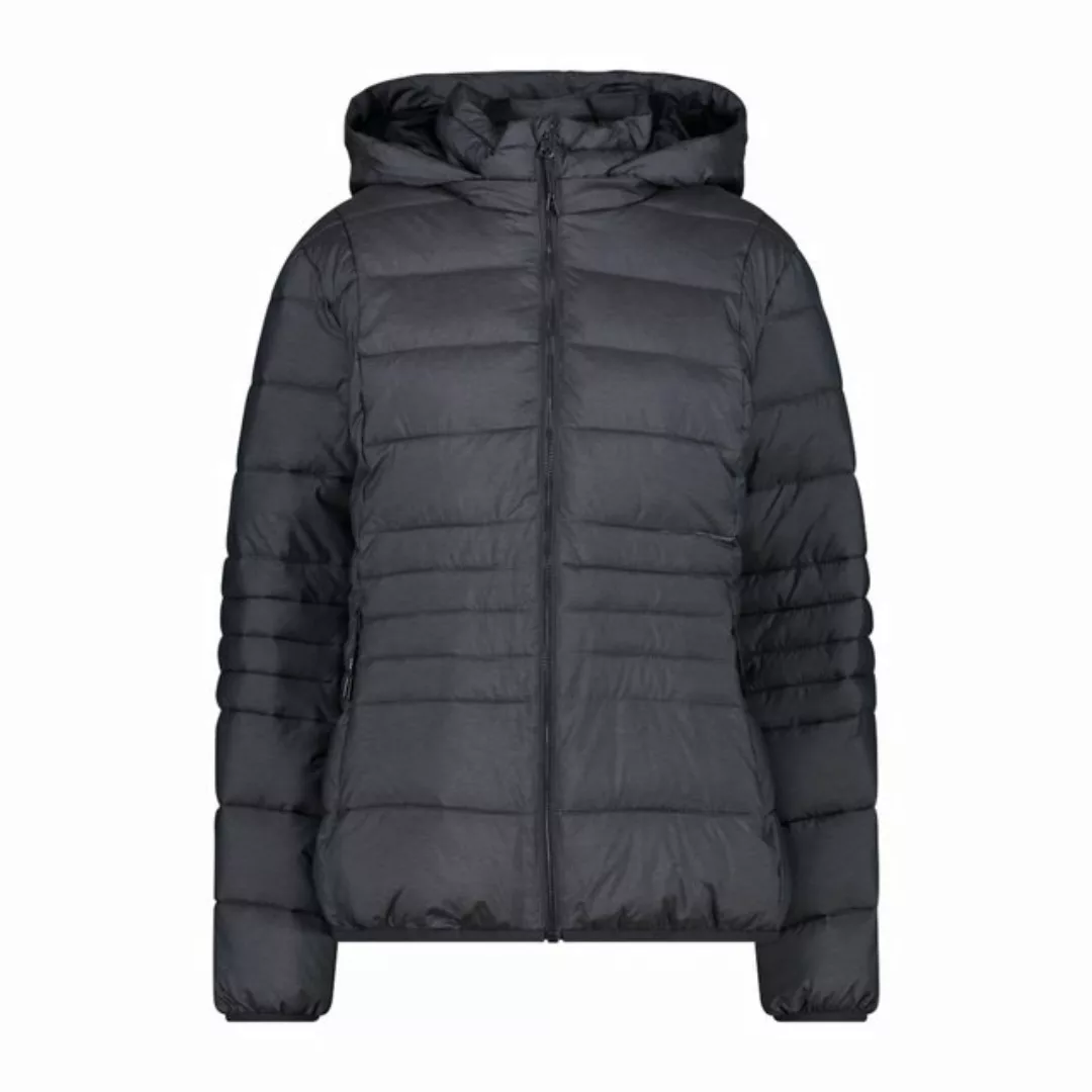 CMP Winterjacke Woman Jacket snaps Hood graphite melange günstig online kaufen