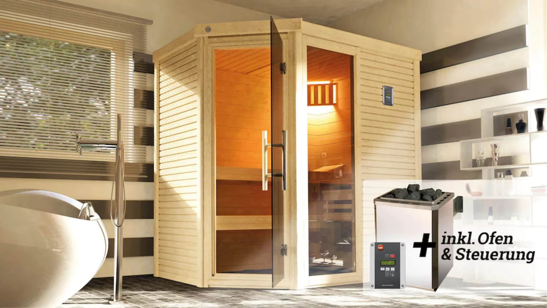 weka Sauna »Cubilis«, (Set) günstig online kaufen